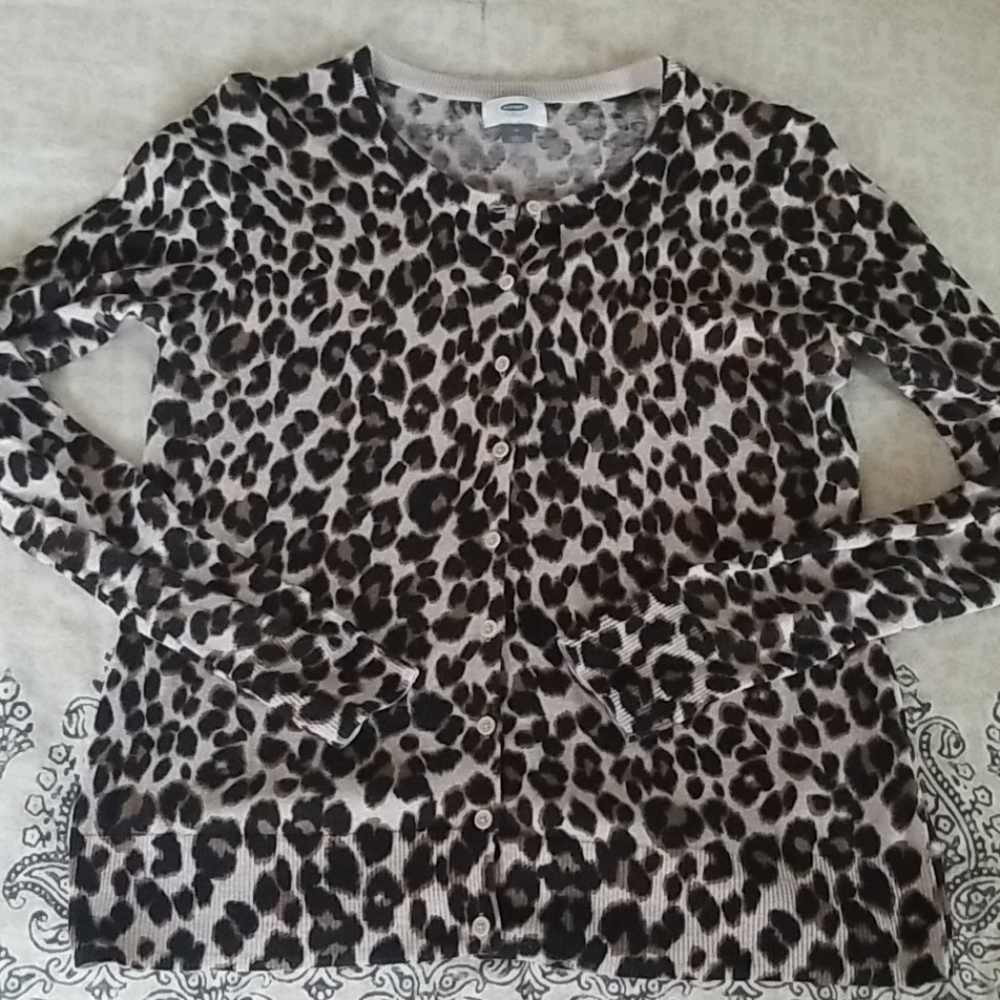 Leopard Cardigan
